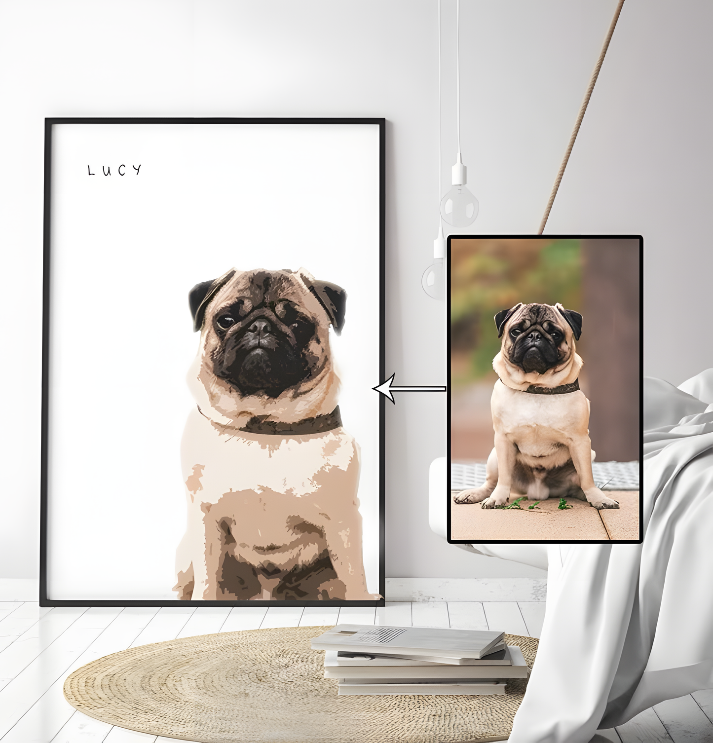 Framed Pet Portrait