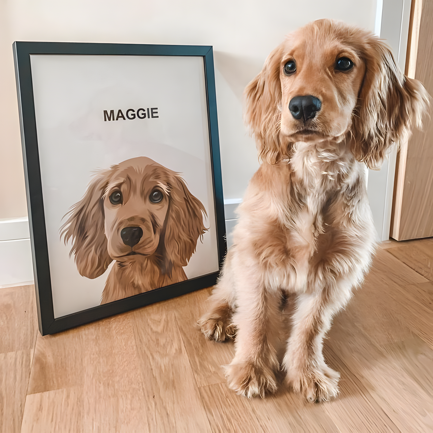 Framed Pet Portrait