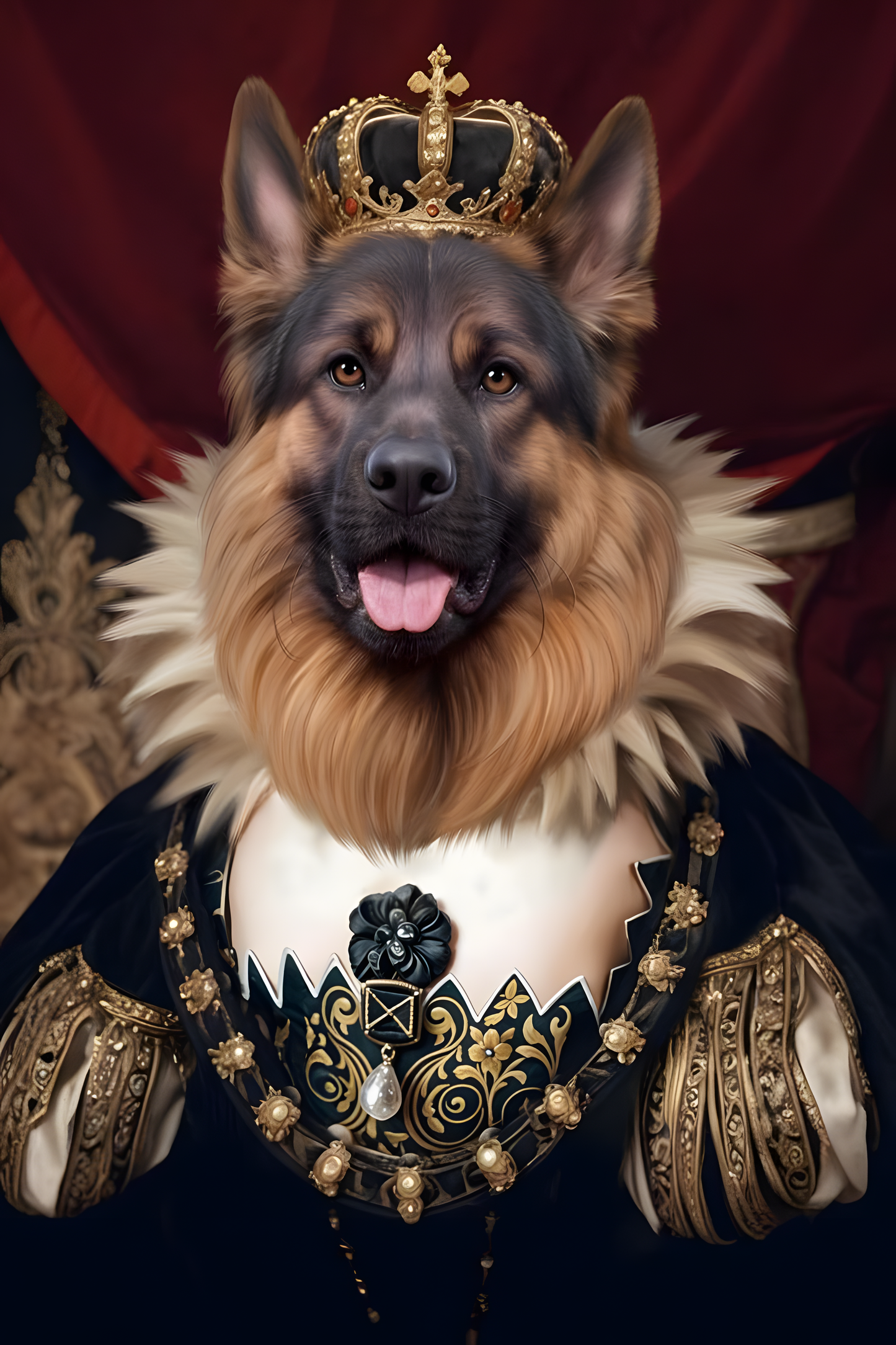 Digital Pet Portrait